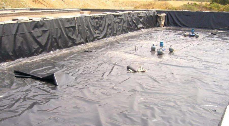 蒸发塘防渗系统组成部分具体有哪些?